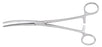 Miltex - Hemostatic Forceps Rochester-Pean 9 Inch Length OR Grade German Stainless Steel NonSterile Ratchet Lock Finger Ring Handle Curved Serrated Tip - 7-144