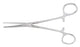 Miltex - Hemostatic Forceps Rochester-Ochsner 6-1/4 Inch Length OR Grade German Stainless Steel NonSterile Ratchet Lock Finger Ring Handle Straight Serrated Tips with 1 X 2 Teeth - 7-150