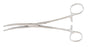 Miltex - Hemostatic Forceps Rochester-Carmalt 8 Inch Length OR Grade German Stainless Steel NonSterile Ratchet Lock Finger Ring Handle Curved Serrated Tip - 7-182