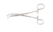 Miltex - Hemostatic Forceps Mixter 6-1/4 Inch Length OR Grade German Stainless Steel NonSterile Ratchet Lock Finger Ring Handle Full Curved Serrated Tip - 7-200