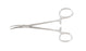 Miltex - Hemostatic Forceps Providence Hospital 5-1/2 Inch Length OR Grade German Stainless Steel NonSterile Ratchet Lock Finger Ring Handle Curved Serrated Tip - 7-32
