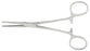 Miltex - Hemostatic Forceps Crile 5-1/2 Inch Length OR Grade German Stainless Steel NonSterile Ratchet Lock Finger Ring Handle Straight Serrated Tip - 7-42