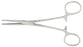 Miltex - Hemostatic Forceps Crile 5-1/2 Inch Length OR Grade German Stainless Steel NonSterile Ratchet Lock Finger Ring Handle Straight Serrated Tip - 7-50