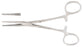 Miltex Forceps Lahey 5-1/2 Inch Surgical Grade Stainless Steel NonSterile Ratchet Lock Finger Ring Handle Straight Serrated Tip - 22098