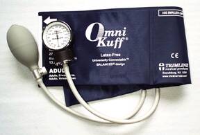 Omni-Kuff - Blood Pressure Cuff Adult Arm Size 12 Cuff 32 - 43 cm Nylon Cuff - 1972