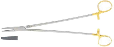 Integra Lifesciences - Needle Holder 10-3/4 Inch Length Serrated Jaws Finger Ring Handle - 8-134