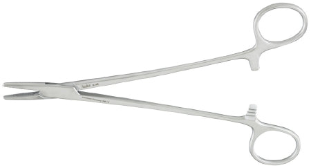 Miltex Needle Holder 7 Inch Serrated Jaws Finger Ring Handle - 17015