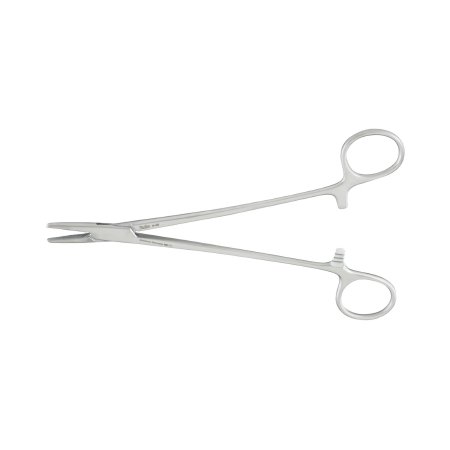 Integra Lifesciences - Needle Holder 7 Inch Length Serrated Jaws Finger Ring Handle - 8-46