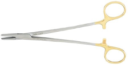 Miltex Needle Holder 7 Inch Serrated Jaws Finger Ring Handle - 17015