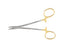 Integra Lifesciences - Needle Holder 4-3/4 Inch Length Serrated Jaws Finger Ring Handle - 8-7A-TC