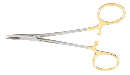 Miltex Needle Holder 5 Inch Smooth Jaws Finger Ring Handle - 43683