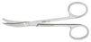 Miltex - Stitch Scissors Northbent 4-3/4 Inch Length OR Grade German Stainless Steel NonSterile Finger Ring Handle Curved Blade Blunt Tip / Blunt Tip - 9-103