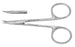 Miltex Vantage Operating Scissors Gradle 3-3/4 Inch Length Office Grade Stainless Steel NonSterile Finger Ring Handle Curved Blade Sharp/Sharp - V918-1652