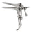 Vantage - Vaginal Speculum Pederson NonSterile Floor Grade Stainless Steel Small Double Blade Duckbill Reusable Without Light Source Capability - V930-50