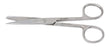 Miltex Vantage Operating Scissors 6-1/2 Inch Length Office Grade Stainless Steel Finger Ring Handle Straight Blade Sharp/Blunt - V95-18