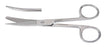 Miltex Vantage Operating Scissors 5-1/2 Inch Length Office Grade Stainless Steel Finger Ring Handle Curved Blade Sharp/Blunt - V95-46