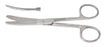 Miltex Vantage Operating Scissors 5-1/2 Inch Length Office Grade Stainless Steel Finger Ring Handle Curved Blade Blunt/Blunt - V95-56