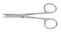 Miltex Vantage Stitch Scissors Littauer Jr 4-1/2 Inch Length Office Grade Stainless Steel NonSterile Finger Ring Handle Straight Blade Blunt/Blunt - V99-102