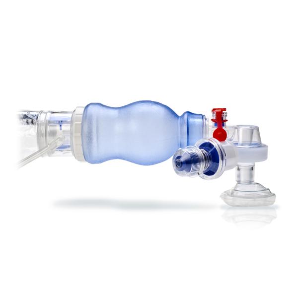 Hudson Respiratory Care Bag Oral/Nasal Resuscitation Lifesaver Neonatal Manual Star Lumen Tubing 6/Ca - 5362
