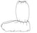 Tronex Healthcare Industries Tronex Knee Boot Cover White - 4843B