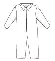 Tronex Healthcare Industries Tronex Coverall X-Large Soft Blue Disposable - 6400-35B
