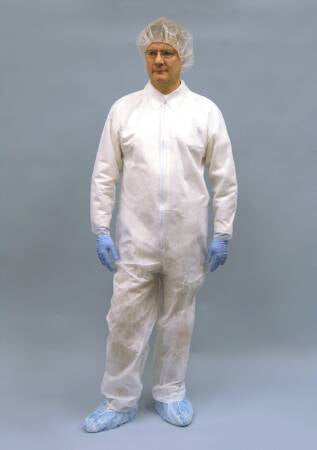 Tronex Healthcare Industries Tronex Coverall Large White Disposable - 6440-30W