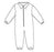 Tronex Healthcare Industries Tronex Coverall 3X-Large White Disposable - 678045W