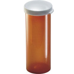Plastainer - Prescription Vial 30 DRAM Amber - 09670515800