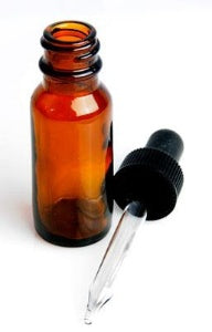 Owens Illinois - Dropper Bottle 1/2 oz. Amber - 09670570360