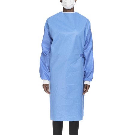 Astound - Non-Reinforced Surgical Gown with Towel Large Blue Sterile AAMI Level 3 Disposable - 9515