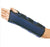 DJO Cinch-Lock Wrist / Forearm Splint Nylon / Flannelette Left Hand Navy Blue One Size Fits Most - 79-87080