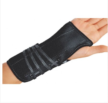 ProCare - Wrist Brace Aluminum / Flannel / Suede Right Hand Black Medium - 79-87205