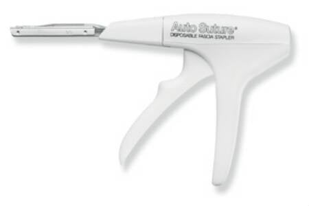 Covidien DFS Wound Stapler Squeeze Handle Stainless Steel Staples 13.8 mm Wide Staples - 70614