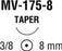 Covidien Surgipro II Suture with Needle Nonabsorbable Uncoated Blue Suture Monofilament Polypropylene Suture Size 8-0 18 Inch Suture Double-Armed 8 mm Length 3/8 Circle Taper Point Needle - VP744X