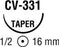 Ti•Cron - Suture with Needle Nonabsorbable Coated Blue Suture Braided Polyester Size 3 - 0 36 Inch Suture Double-Armed 16 mm Length 1/2 Circle Taper Point Needle - 88863271-41
