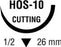 Ti•Cron - Suture with Needle Nonabsorbable Coated Blue Suture Braided Polyester Size 1 30 Inch Suture 1-Needle 26 mm Length 1/2 Circle Reverse Cutting Needle - 88863395-71