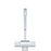 Seca - Height Measuring Rod - Centimeters/Inches Aluminum Scale Mount - 2201814003