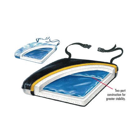 Econo-Gel - Seat Cushion 16 W X 16 D X 2 H Inch Foam / Gel - 751150