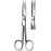 Sklar - Operating Scissors 5 Inch Length OR Grade Stainless Steel Finger Ring Handle Straight Blunt Tip / Blunt Tip - 15-1050