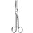 Sklar - Dissecting Scissors Mayo 5-1/2 Inch Length OR Grade Stainless Steel NonSterile Finger Ring Handle Straight Blunt Tip / Blunt Tip - 15-1555