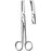Sklar - Dissecting Scissors Mayo 5-1/2 Inch Length OR Grade Stainless Steel NonSterile Finger Ring Handle Curved Blunt Tip / Blunt Tip - 15-2555