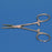 Sklar - Hemostatic Forceps Hartmann-Mosquito 3-1/2 Inch Length Surgical Grade Stainless Steel NonSterile Ratchet Lock Finger Ring Handle Straight Serrated Tip - 17-1235