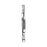 Sklar - Tissue Forceps 4-1/2 Inch Length Surgical Grade Stainless Steel NonSterile NonLocking Thumb Handle Straight Serrated Tips with 1 X 2 Teeth - 19-1245
