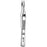 Sklar Sklar Splinter Forceps Carmalt 4-1/4 Inch Surgical Grade Stainless Steel NonSterile NonLocking Thumb Handle Straight Spade Tip - 19-3240