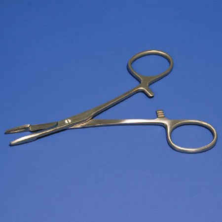 Sklar Needle Holder 4-3/4 Inch Straight Serrated Tip Finger Ring Handle - 20-1547