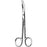 Sklar Sklar Operating Scissors Goldman-Fox 5 Inch Length OR Grade Stainless Steel NonSterile Finger Ring Handle Curved Sharp/Sharp - 22-2520