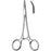 Sklar Hemostatic Forceps Thompson-Mosquito 5 Inch Surgical Grade Stainless Steel NonSterile Ratchet Lock Finger Ring Handle Curved Serrated Tip - 22-3147