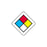 United Ad Label UAL Pre-Printed Label Warning Label Diagram / Pictured Black / Blue / Red / Yellow 7/8 X 7/8 Inch - ULHL100