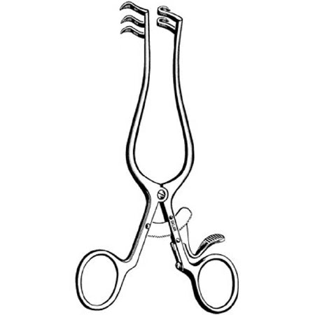 Sklar Sklar Retractor Weitlaner 4-1/2 Inch OR Grade - 22-8245