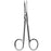Sklar SklarLite Iris Scissors Sklarlite 4-1/2 Inch Length OR Grade Stainless Steel Finger Ring Handle Straight Sharp/Sharp - 23-1149